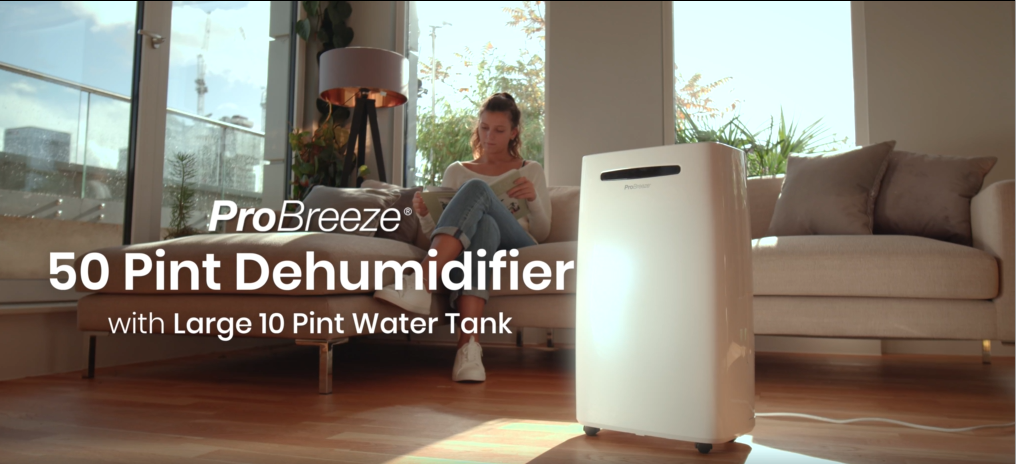 Amazon.com - Pro Breeze 50 Pint Dehumidifier - 3,500 4,000 Sq Ft